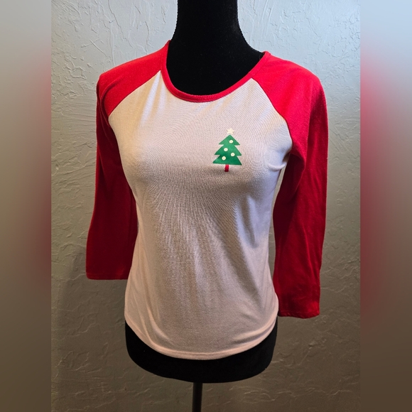 Cat & Jack Other - Cat&jack Girls Shirt Size 10/12 Christmas‎